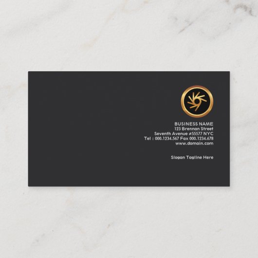 Carte De Visite Directeur général rouge vertical simple simple (Dos)