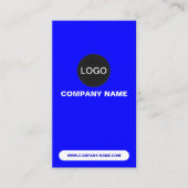 Carte De Visite Directeur Général (Société) Logo de l'entreprise (Devant)