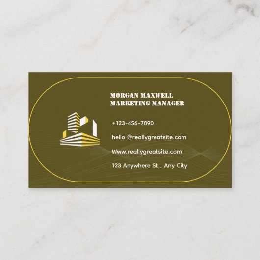 Carte De Visite Directeur Marketing (Devant)