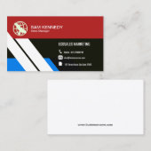 Carte De Visite Directeur marketing simple professionnel moderne, (Devant / Derrière)