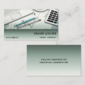 Carte De Visite Directeur personnel de financier de finances de (Devant / Derrière)