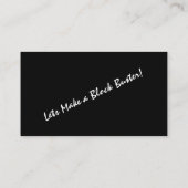 Carte De Visite Directeur Producer Clapper (Dos)