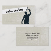 Carte De Visite Directeur sale de service de nettoyage de Windows (Devant / Derrière)