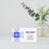 Carte De Visite Directeur technique | Technologie d'IA (Debout devant)