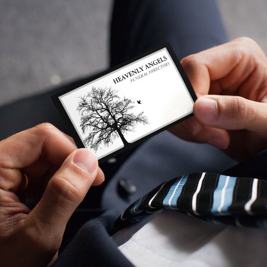 Carte De Visite Directeurs funéraires contemporains | Arbre de vie