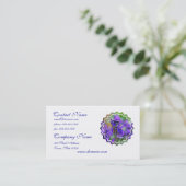 Carte de visite d'iris (Debout devant)