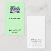 Carte De Visite Disco d'Alice (Devant / Derrière)