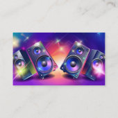 Carte De Visite Discours Dj Party Musique Deejay DJs Disque Jockey (Dos)