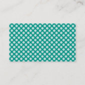 Carte De Visite Discrètement avec point (Dos)