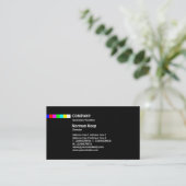 Carte De Visite Discrimination raciale - multicolore (Debout devant)