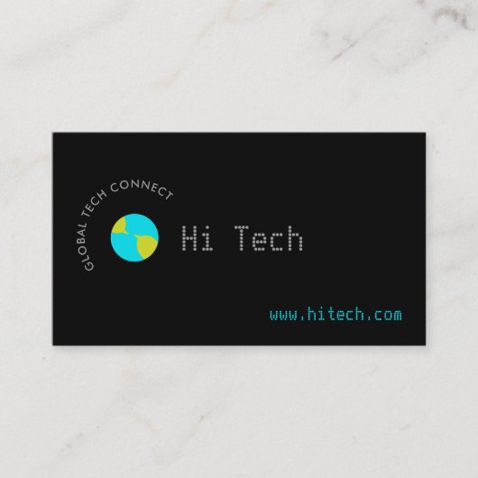 Carte De Visite Discussion Terre (Devant)