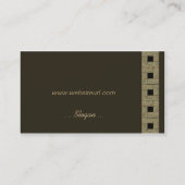 Carte De Visite Dispositif de formation de carreaux (Dos)