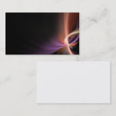 Carte De Visite Disposition abstraite de fractale, nom, adresse 1, (Devant / Derrière)