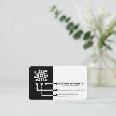 CARTE DE VISITE DISPOSITION DU CIRCUIT (Debout devant)