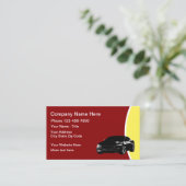 Carte De Visite Disposition moderne à thème automobile (Debout devant)