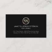 Carte De Visite Disque Jockey Deejay DJ Music mixer son (Devant)