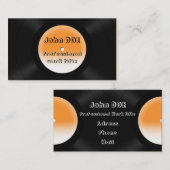 Carte De Visite disques vinyle (Devant / Derrière)