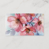 Carte De Visite Distributeur de bâton à lèvres Aquarelle Kiss Plai (Dos)