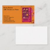 Carte De Visite Distributeuse de Tons Chauds (Devant / Derrière)