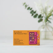 Carte De Visite Distributeuse de Tons Chauds (Debout devant)