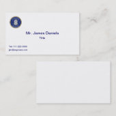 Carte De Visite District universel de Police (Devant / Derrière)