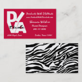 Carte De Visite "DIVAtude" (Devant / Derrière)