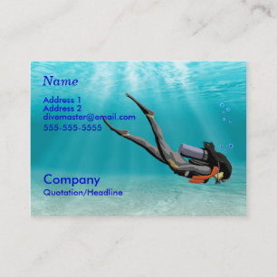 Carte De Visite Divemaster