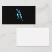 Carte De Visite Diver De Plongée De Plongée Baleine À Baleine Baig (Devant / Derrière)