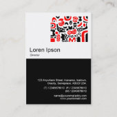 Carte De Visite Diversité et uniformité 04 (Dos)