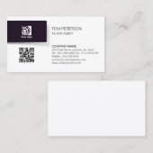 Carte De Visite Divertissement de l'agent de talent (Devant / Derrière)