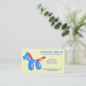 Carte De Visite Divertissement de planificateur de partie (Debout devant)