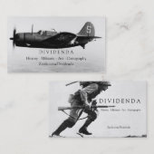 Carte De Visite Dividenda (Devant / Derrière)
