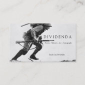 Carte De Visite Dividenda (Dos)