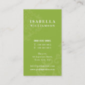 CARTE DE VISITE :: divinement damask P 4 (Dos)