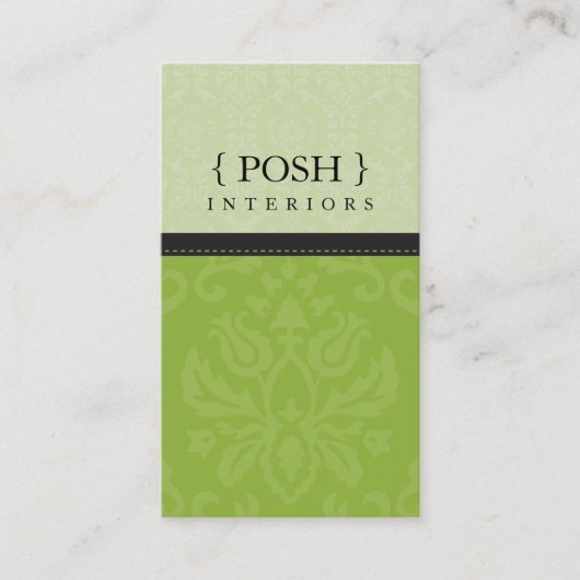 CARTE DE VISITE :: divinement damask P 4 (Devant)