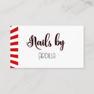Carte De Visite Dix nuances d'heureux avis Palette de ongles Loyau