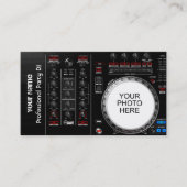 Carte de visite DJ (Devant)