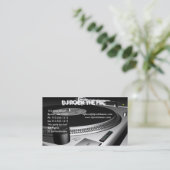 Carte de visite DJ (Debout devant)