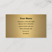 Carte de visite DJ (Dos)