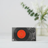 Carte de visite DJ (Debout devant)