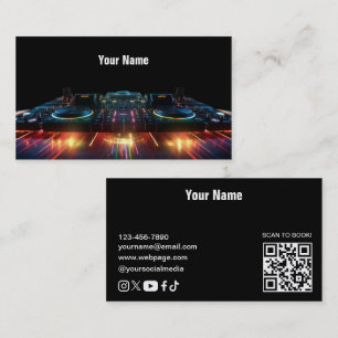 Carte de visite DJ