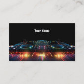 Carte de visite DJ (Devant)