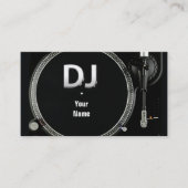 Carte de visite DJ (Devant)