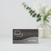 Carte de visite DJ (Debout devant)