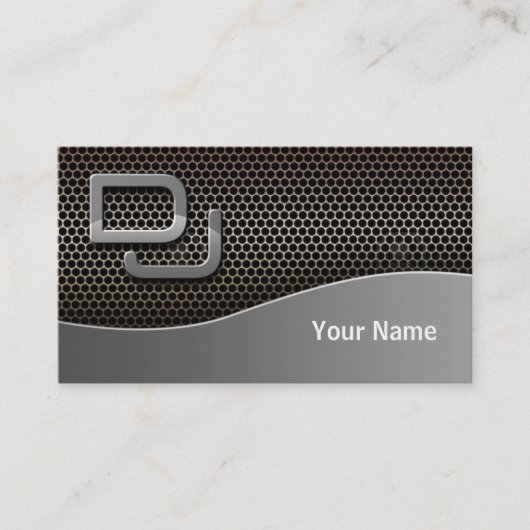 Carte de visite DJ (Devant)