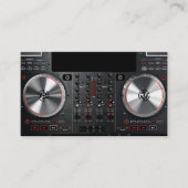 Carte de visite DJ (Devant)