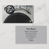 Carte de visite DJ (Devant / Derrière)