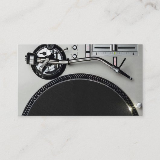Carte de visite DJ (Devant)