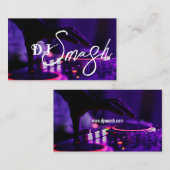 Carte de visite Dj (Devant / Derrière)