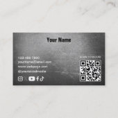 Carte de visite DJ (Dos)